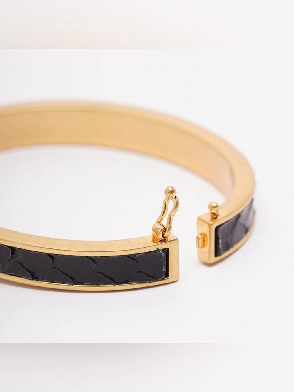 SAINT LAURENT YSL logo cuff bracelet
